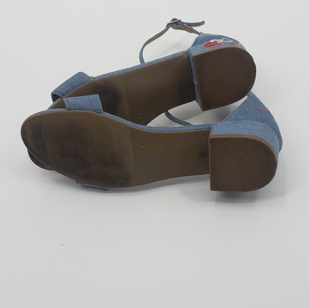 Steve madden denim jinca embroidered sandals - Picture 4 of 4
